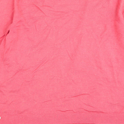 natural beauty basic Womens Red   Cardigan Jumper Size M