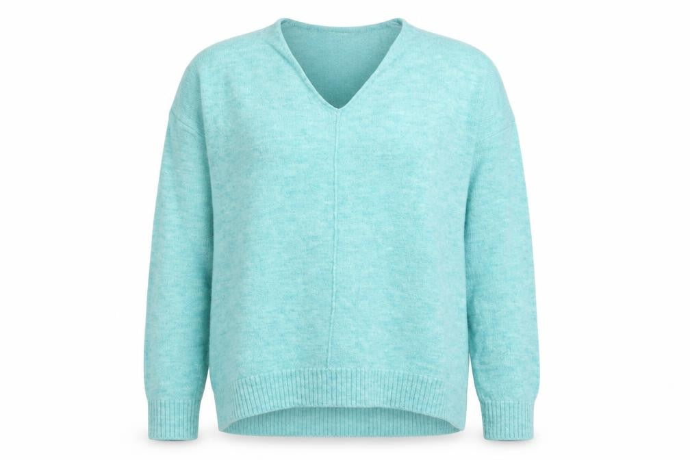 Womens UK Size M H&M Blue Pullover Jumper