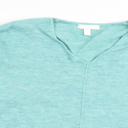 Womens UK Size M H&M Blue Pullover Jumper
