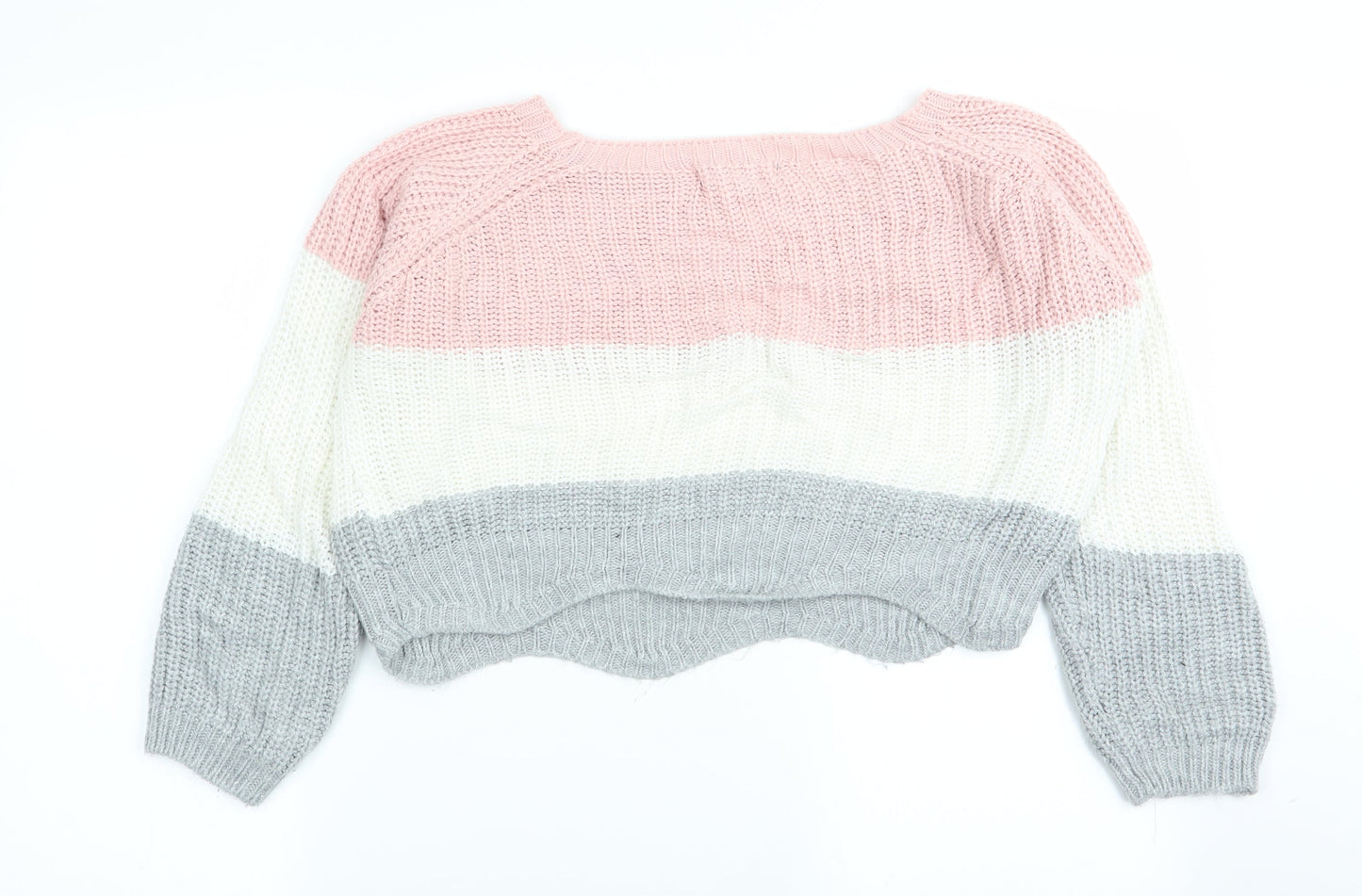 Womens UK Size S cameo rose Multicoloured Pullover Jumper