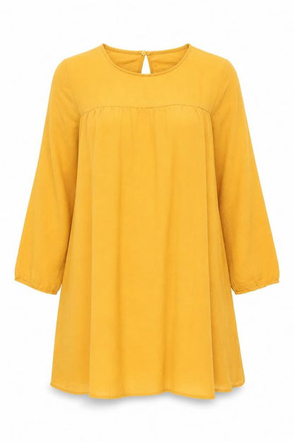 H&M Womens Yellow   Fit & Flare  Size 10