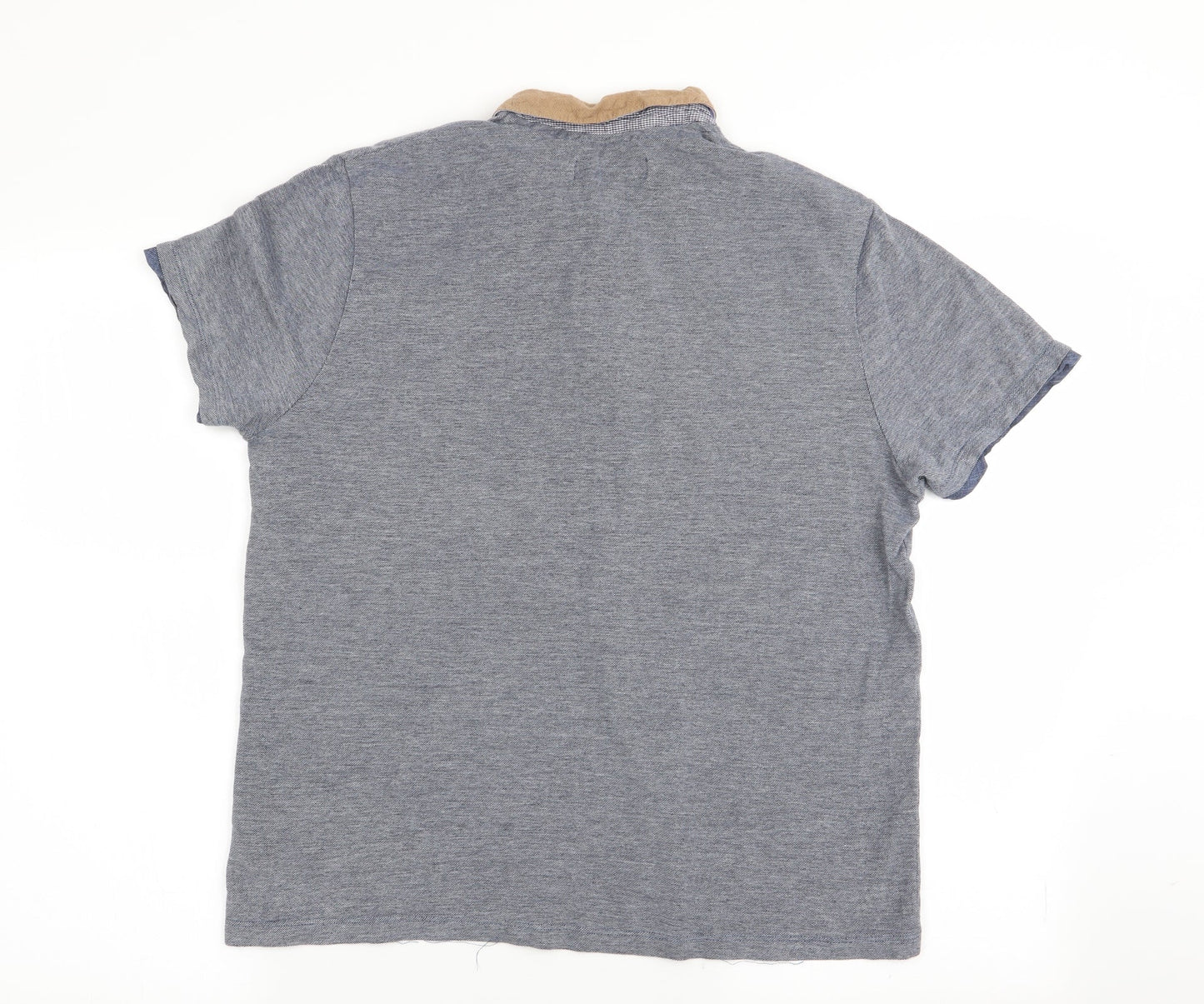 River Island Mens Blue    Polo Size L