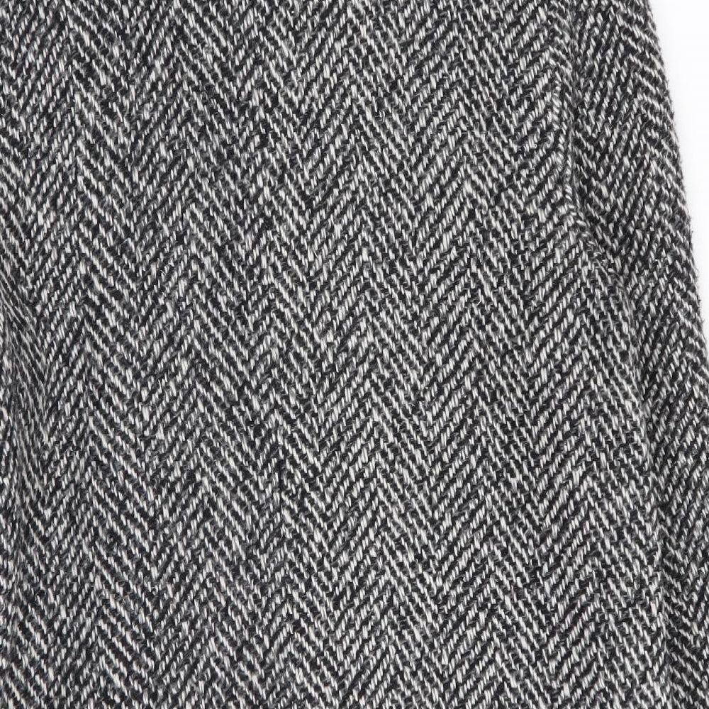 Womens UK Size 10 Preworn Multicoloured Overcoat