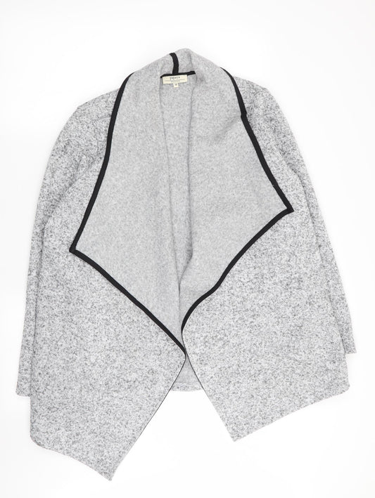 Papaya Womens Grey   Overcoat Coat Size 14