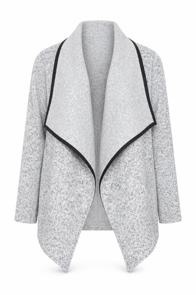 Womens UK Size 14 Papaya Grey Overcoat