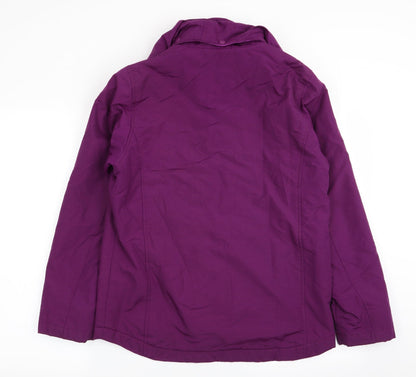 Womens UK Size 10 Maine Purple Jacket