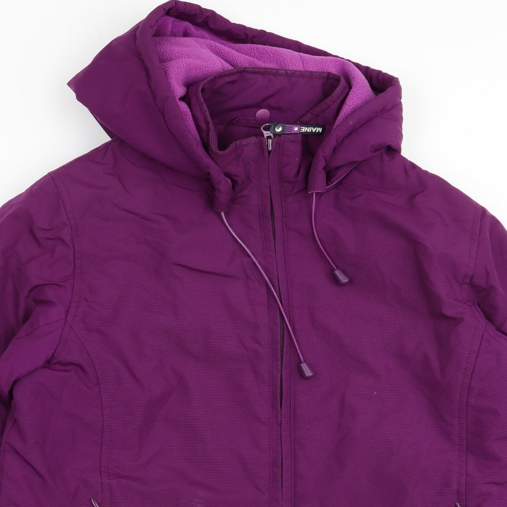 Womens UK Size 10 Maine Purple Jacket