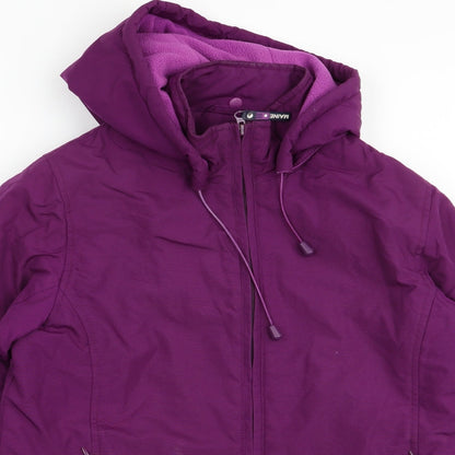 Womens UK Size 10 Maine Purple Jacket