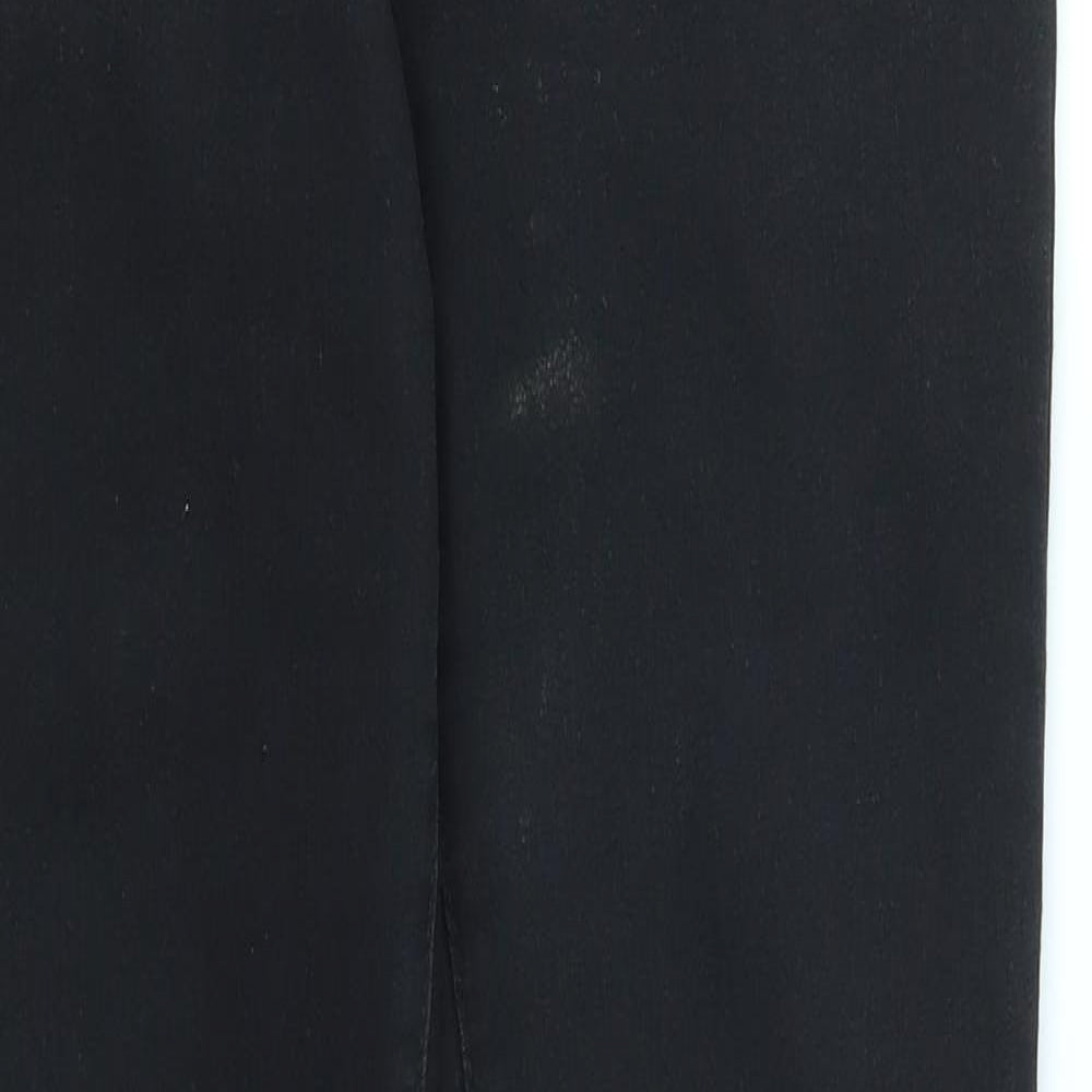 Womens UK Size M VERO MODA Regular Fit Skinny Black Jeans