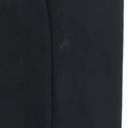 Womens UK Size M VERO MODA Regular Fit Skinny Black Jeans