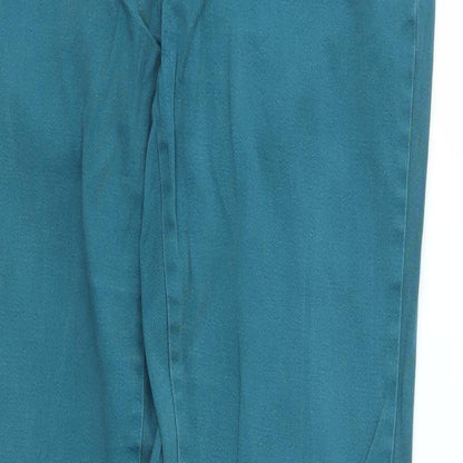 DENIM &CO Womens Green   Skinny Jeans Size 10 L30 in