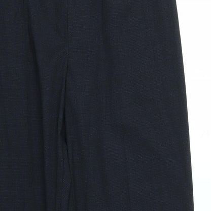 Womens UK Size 32 in Preworn Regular Fit  Black Trousers