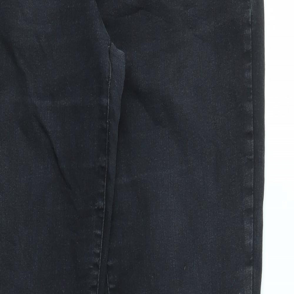 MANOR  Womens Black   Straight Jeans Size 10 L29 in