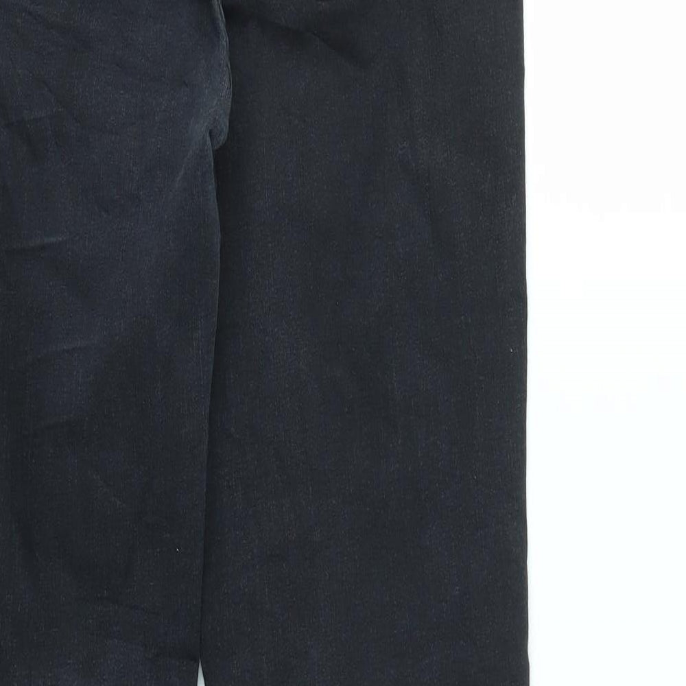 MANOR  Womens Black   Straight Jeans Size 10 L29 in
