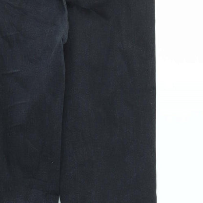 MANOR  Womens Black   Straight Jeans Size 10 L29 in
