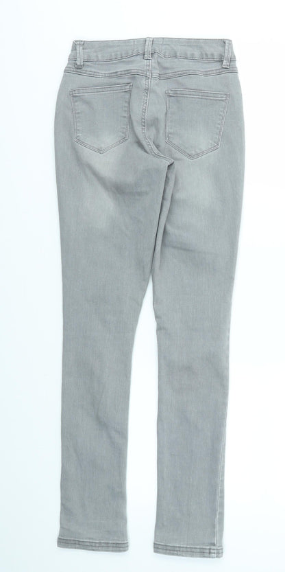 New Look Girls Grey   Skinny Jeans Size 14 Years