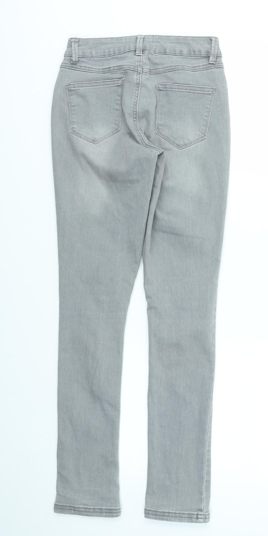 New Look Girls Grey   Skinny Jeans Size 14 Years