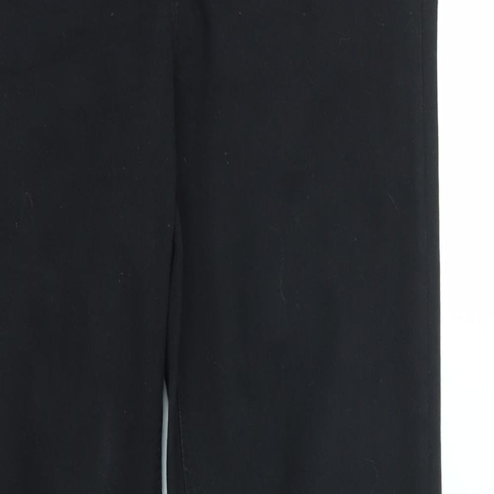 Womens UK Size 10 Preworn Regular Fit Skinny Black Jeans