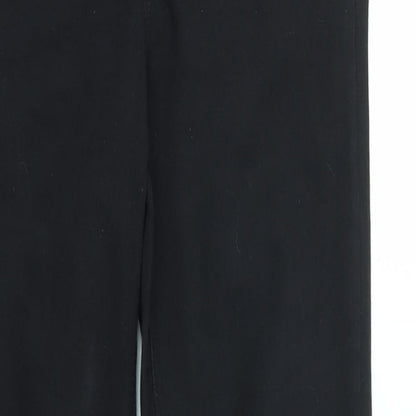 Womens UK Size 10 Preworn Regular Fit Skinny Black Jeans