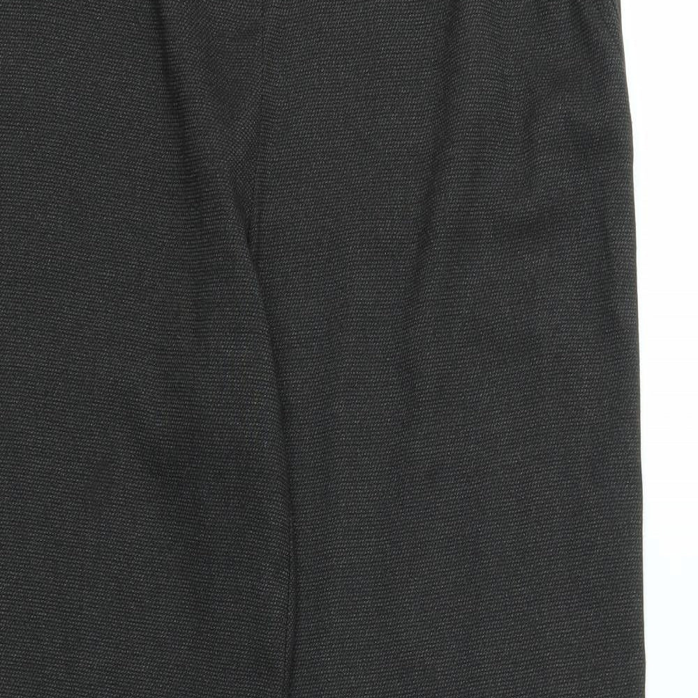 Womens UK Size 14 M&S Regular Fit  Brown Trousers