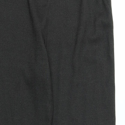 Womens UK Size 14 M&S Regular Fit  Brown Trousers