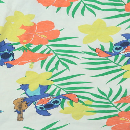 Primark Womens Multicoloured Animal Print  Basic T-Shirt Size XS