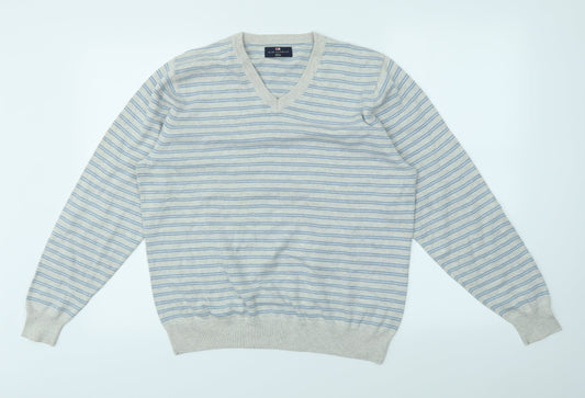 Mens UK Size M M&S Multicoloured Pullover Sweatshirt