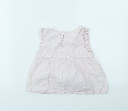 JHON LEWIS Girls Pink   Fit & Flare  Size 3-6 Months