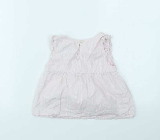 JHON LEWIS Girls Pink   Fit & Flare  Size 3-6 Months