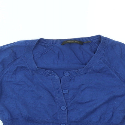 Country Road Womens Blue   Cardigan Jumper Size XS