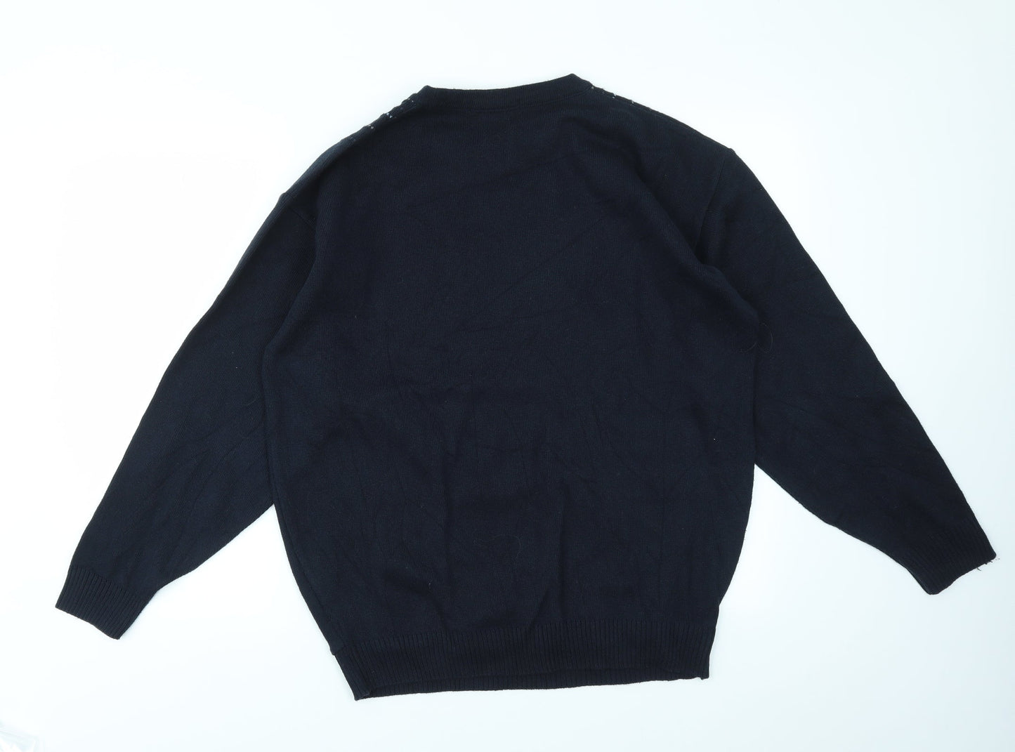 CARSON  Mens Blue   Pullover Sweatshirt Size L