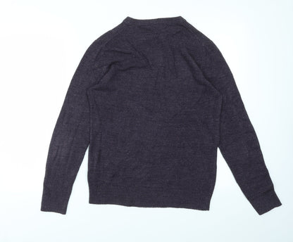 Mens UK Size XS Cedar Wood State Purple Pullover Sweatshirt