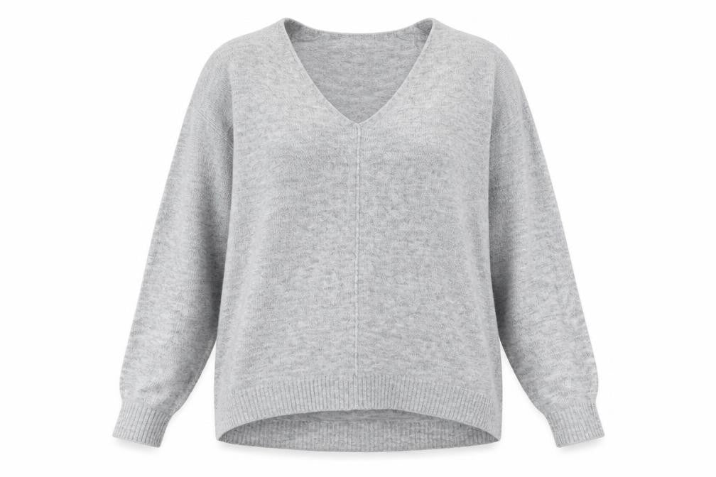 Womens UK Size S H&M Grey Pullover Jumper