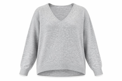 Womens UK Size S H&M Grey Pullover Jumper
