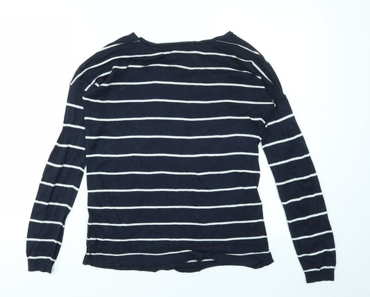 Primark Womens Multicoloured Striped  Pullover Jumper Size 10