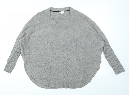 Womens UK Size S Monsoon Grey Pullover Jumper