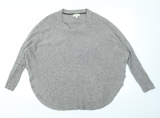 Womens UK Size S Monsoon Grey Pullover Jumper