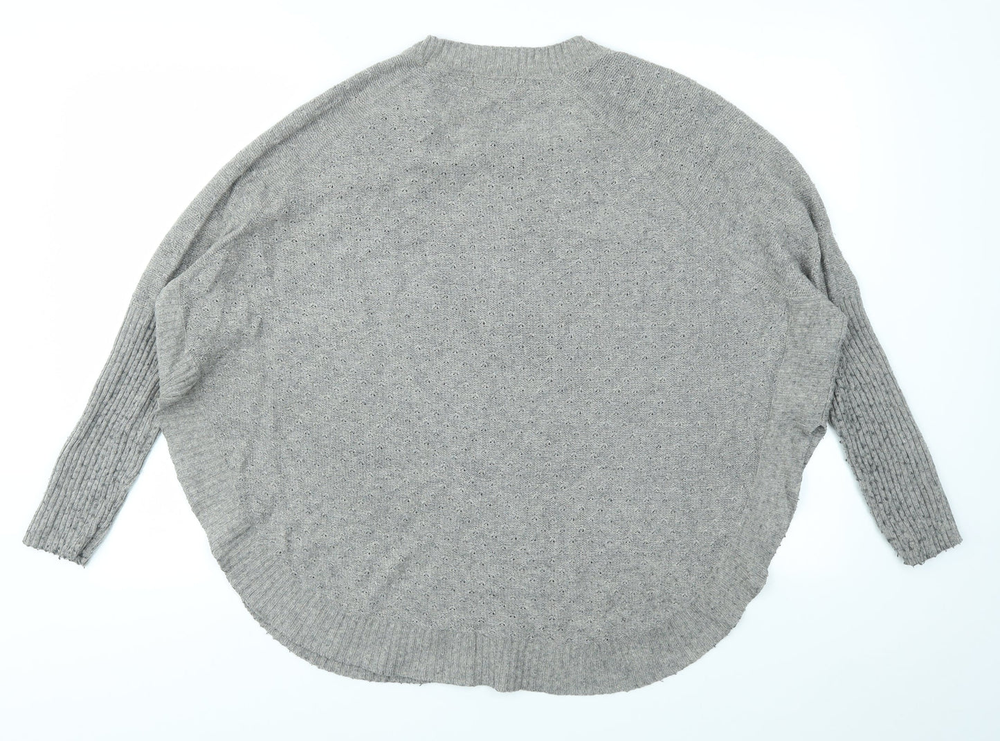 Womens UK Size S Monsoon Grey Pullover Jumper
