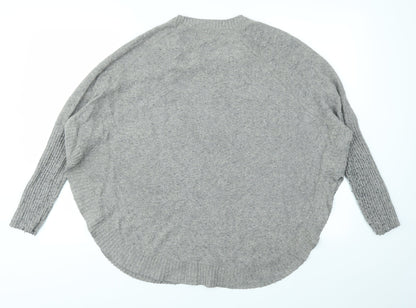 Womens UK Size S Monsoon Grey Pullover Jumper