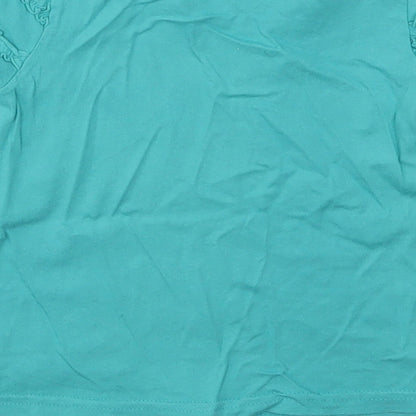George Girls Green   Basic T-Shirt Size 12-18 Months