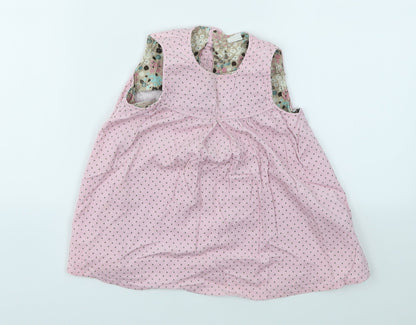 H&M Girls Multicoloured Spotted  Fit & Flare  Size 12-18 Months