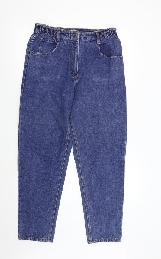 Brooker Womens Blue  Denim Tapered Jeans Size 16 L29 in