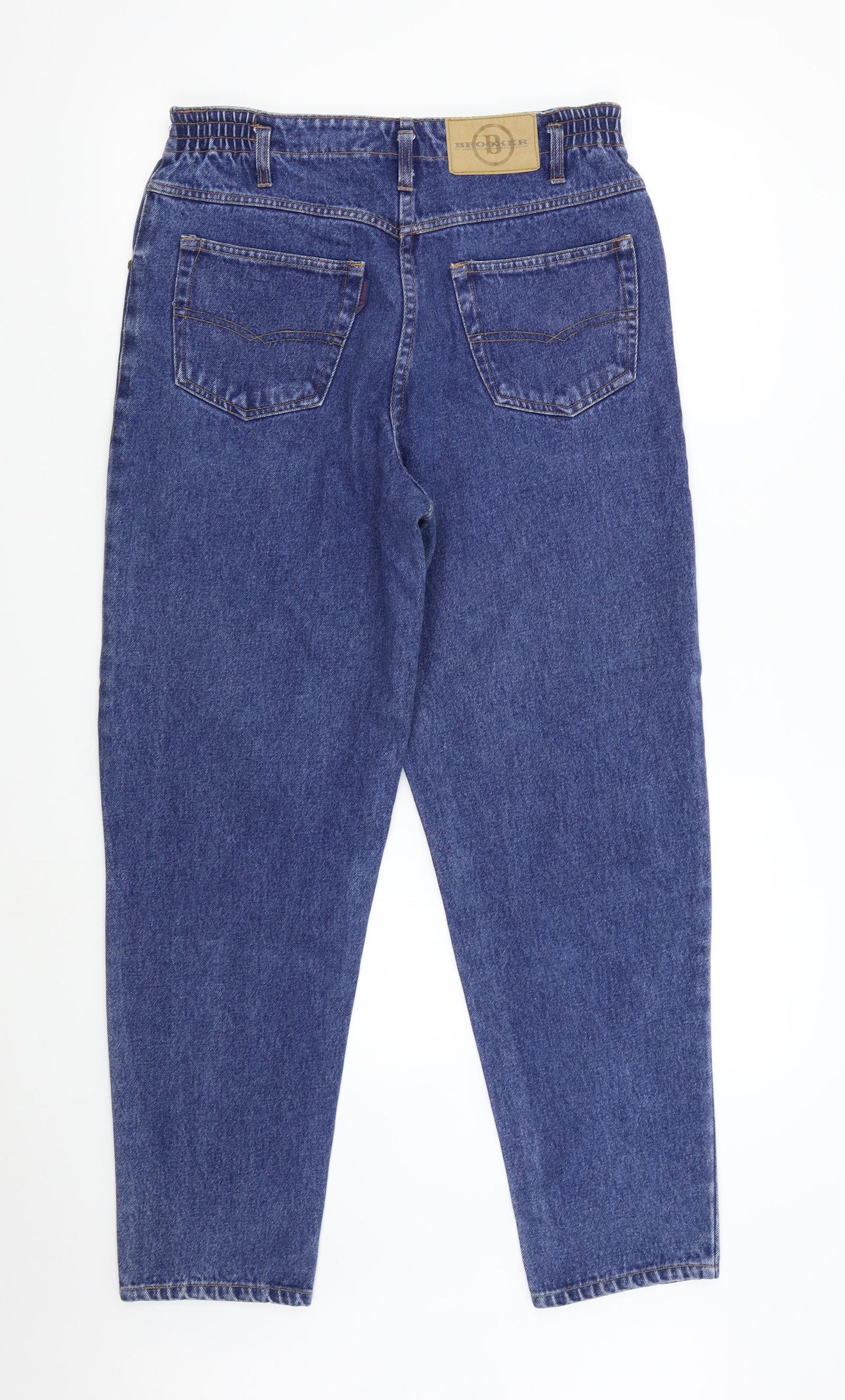 Brooker Womens Blue  Denim Tapered Jeans Size 16 L29 in