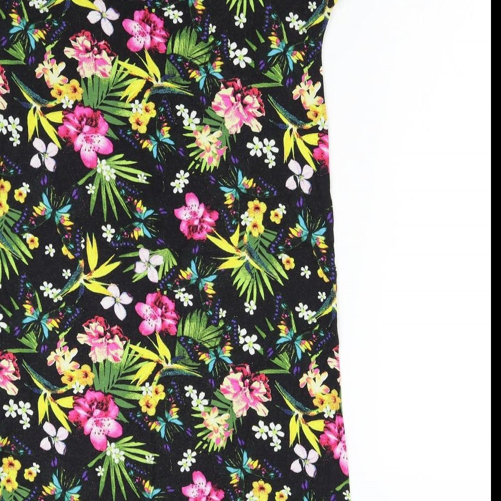 George Womens Multicoloured Floral  Shift  Size 8