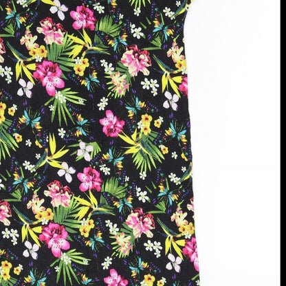 George Womens Multicoloured Floral  Shift  Size 8
