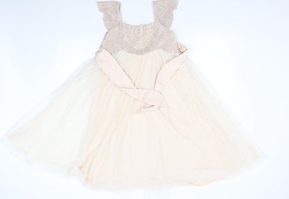 Monsoon Womens Pink   Fit & Flare  Size 10