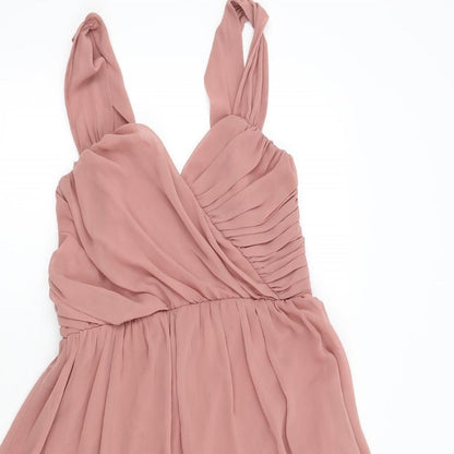 ASOS Womens Pink   Fit & Flare  Size 10