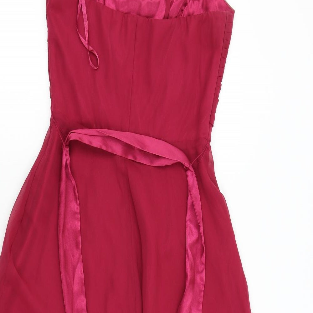 Definitions Womens Pink   Fit & Flare  Size 10