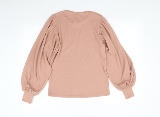 George Womens Pink   Pullover Jumper Size S