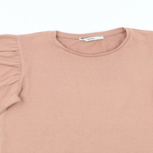George Womens Pink   Pullover Jumper Size S